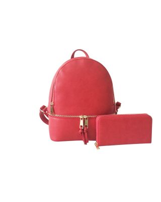 LP1062W RD  BACKPACK WITH WALLET