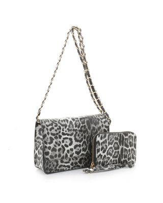 LP20142 SET LP/BK CROSSBODY LEP WITH WALLET