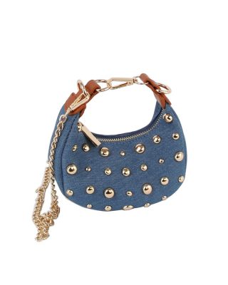 LY133-Z DM MINI STUD CROSS BODY BAG
