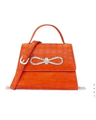 MC-1004 OR Milan Chiva Crocodile Crossbody Bag