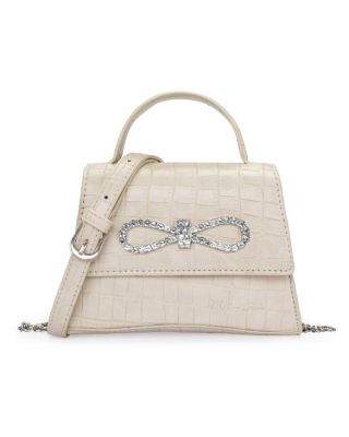 MC-1004 WT Milan Chiva Crocodile Crossbody Bag