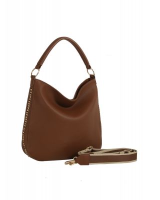 ME-0066 BR DESIGNER HOBO BAG