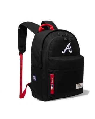 MLB-AB55-355 BK MLB Atlanta Braves Laptop Backpack 
