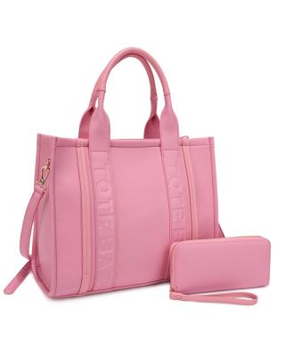 MS-31421 BPK TOTE BAG WITH WALLET