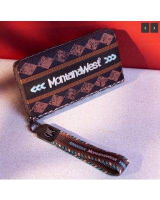 MW01-W006 CF Montana West Boho Ethnic Art Print Wallet