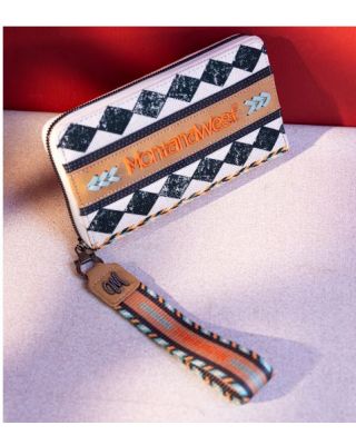 MW01-W006 TN Montana West Boho Ethnic Art Print Wallet