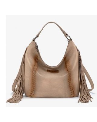 MWF1007G-9360 TN Montana West Fringe Collection Concealed Carry Hobo