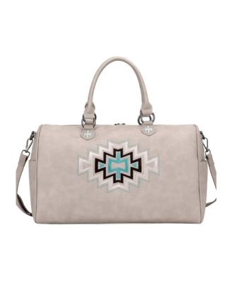 MW1125-5110 KH Montana West Aztec Collection Weekender Bag