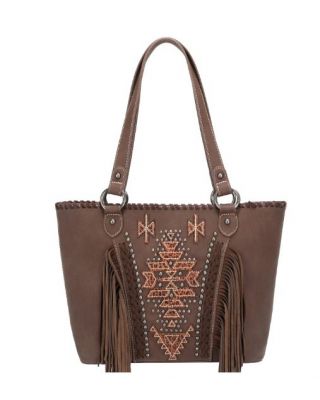MW1128G-8317 CF Montana West Aztec Collection Concealed Carry Tote