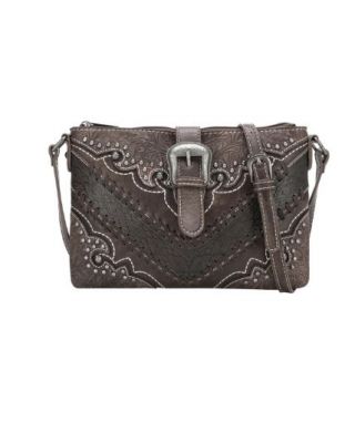 MW1131-181 CF  Montana West Buckle Collection Clutch/Crossbody