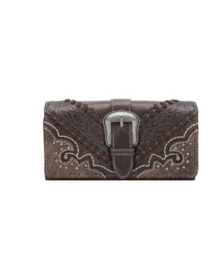 MW1131-W018 CF  Montana West Buckle Collection Wallet