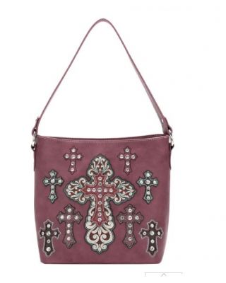 MW1136G-918 PP  Montana West Spiritual Collection Concealed Carry Hobo