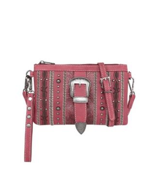 MW1148-181 BD Montana West Buckle Collection Clutch/Crossbody