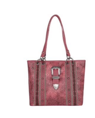 MW1148G-8317 BD Montana West Buckle Collection Concealed Carry Tote