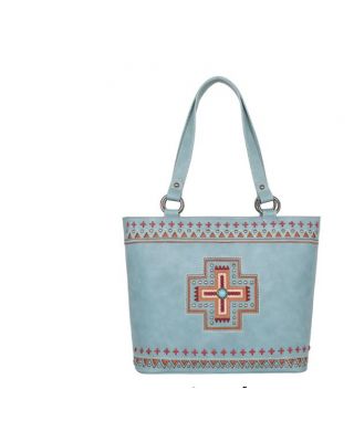 MW1199G-8317 TQ Montana West Concho Collection Concealed Carry Tote