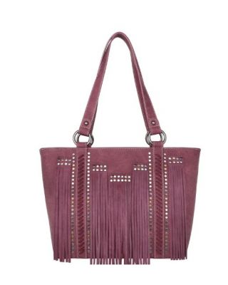 MW1208G-8317 BD Montana West Fringe Collection Concealed Carry Tote