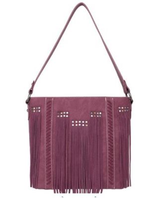 MW1208G-918 BD Montana West Fringe Collection Concealed Carry Hobo