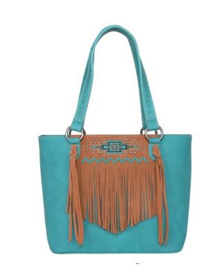MW1214G-8317 TQ Montana West Aztec Collection Concealed Carry Tote