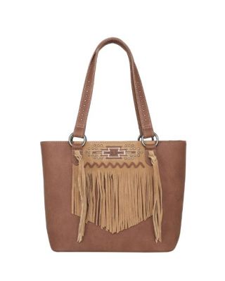 MW1214G-8317 BR Montana West Aztec Collection Concealed Carry Tote