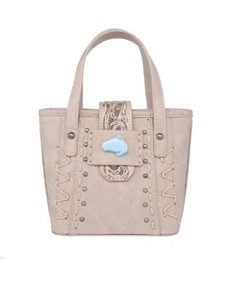 MW1221-923 TN Montana West Tooled Collection Small Tote/Crossbody