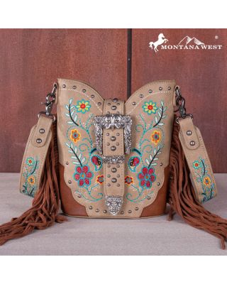 MW1252-8573 TN Montana West Buckle Collection Crossbody