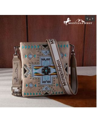 MW1261G-9360 KH Montana West Conhco Collection Concealed Carry Crossbody