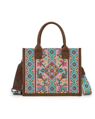 MW1278G-8899 PK Montana West Embroidered Collection Concealed Carry Tote