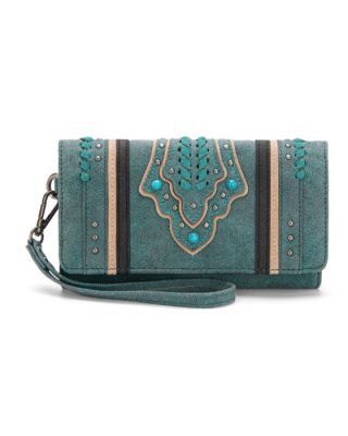 MW1280-W018 TQ Montana West Buckle Collection Wallet