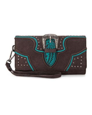 MW1282-W018 CF Montana West Buckle Collection Wallet