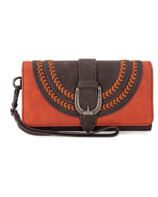MW1289-W018 CF Montana West Buckle Collection Wallet