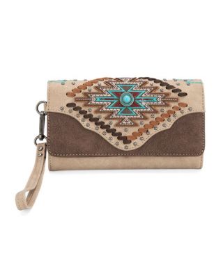 MW1315-W018 TN Montana West Aztec Collection Wallet