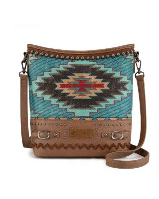 MW1316G-9181 TQ Montana West Aztec Collection Concealed Carry Crossbody