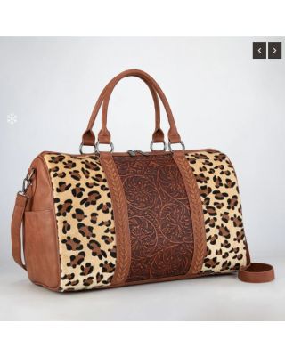 MW1318-5110 LP Montana West Tooled Collection Duffle Bag