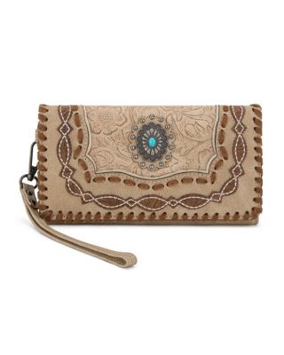 MW1331-W018 TN Montana West Concho Collection Wallet