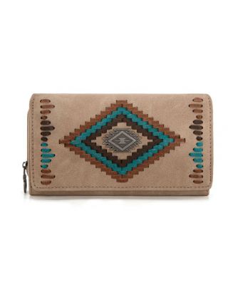 MW1332-W010 TN Montana West Aztec Collection Wallet