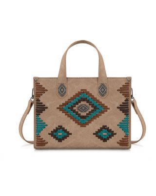 MW1332-8322 TN Montana West Aztec Collection Tote/Crossbody