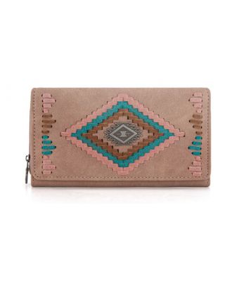 MW1332-W010 PK Montana West Aztec Collection Wallet
