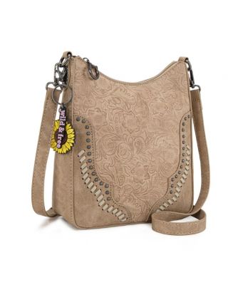 MW1335-8330 TN Montana West Embossed Collection Crossbody Bag