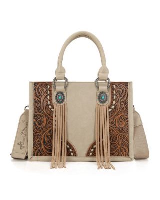 MW1339-2002 TN Montana West Tooled Concho Concealed Carry Tote/Crossbody