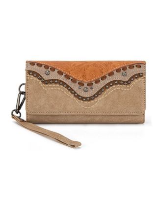 MW1340-W002TN Montana West Embossed Collection Wallet