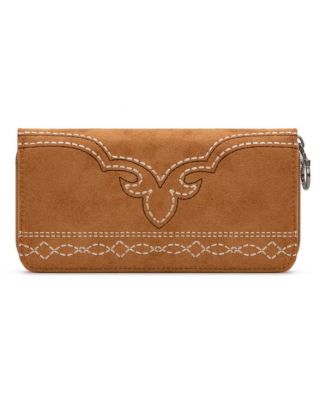MW1341-W022BR Montana West Boot Stitch Wallet