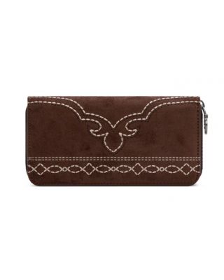 MW1341-W022CF Montana West Boot Stitch Wallet