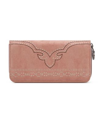 MW1341-W022PK Montana West Boot Stitch Wallet