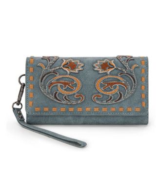 MW1348-W002 JN Montana West Embroidered Collection Wallet