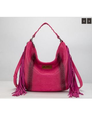 MWF1007G-9360 HPK Montana West Fringe Collection Concealed Carry Hobo