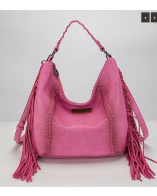 MWF1007G-9360 PECH Montana West Fringe Collection Concealed Carry Hobo