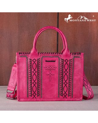 MWF1050G-8250 HPK Montana West Whipstitch Concealed Carry TotE