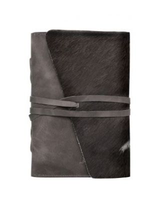 MWL-044 GY Montana West Genuine Hair Leather Journal NotebooK