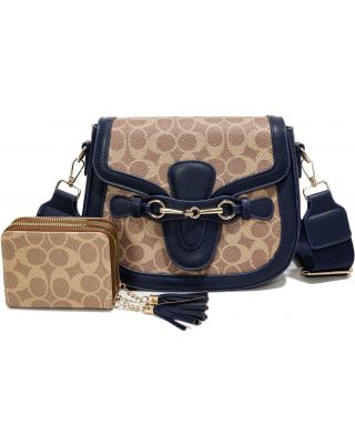 CC25521-M2 NY CROSSBODY HANDBAG WITH WALLET