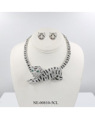 NE-00810 -3CL TIGER NECKLACE